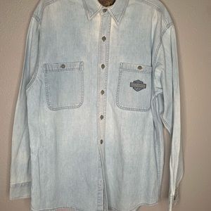 Harley Davidson Denim Shirt